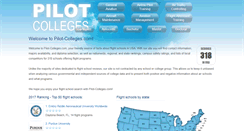 Desktop Screenshot of pilot-colleges.com